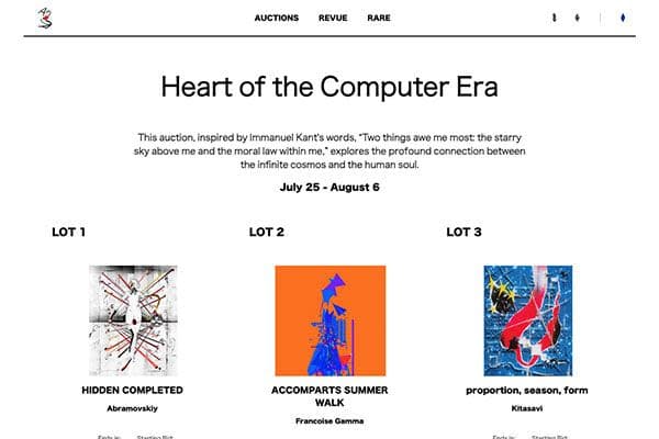 Accompart's - the first Computer Art Auction House in WEB3 Accompart's - the first Computer Art Auction House in WEB3